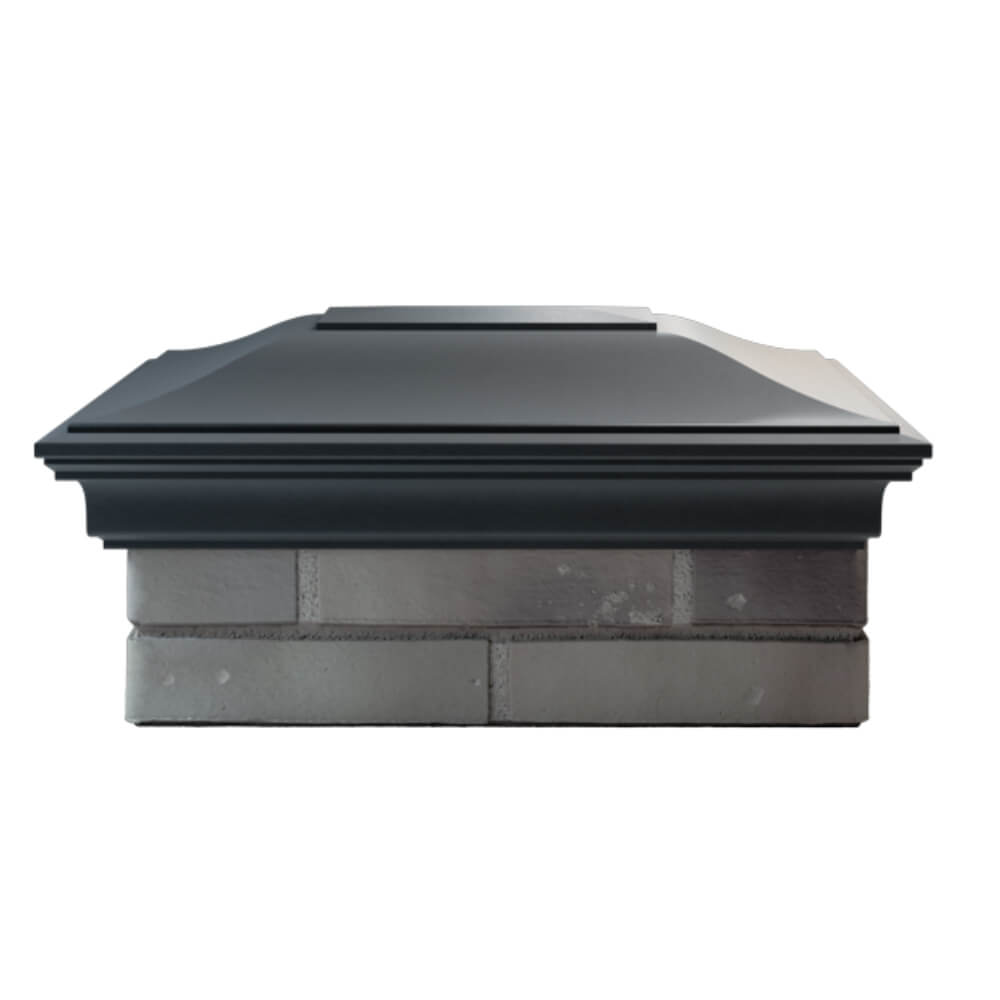 Колпак Zking Монблан Серый на столб 2х1.5 кирпича (515х385мм) в Хабаровске фото