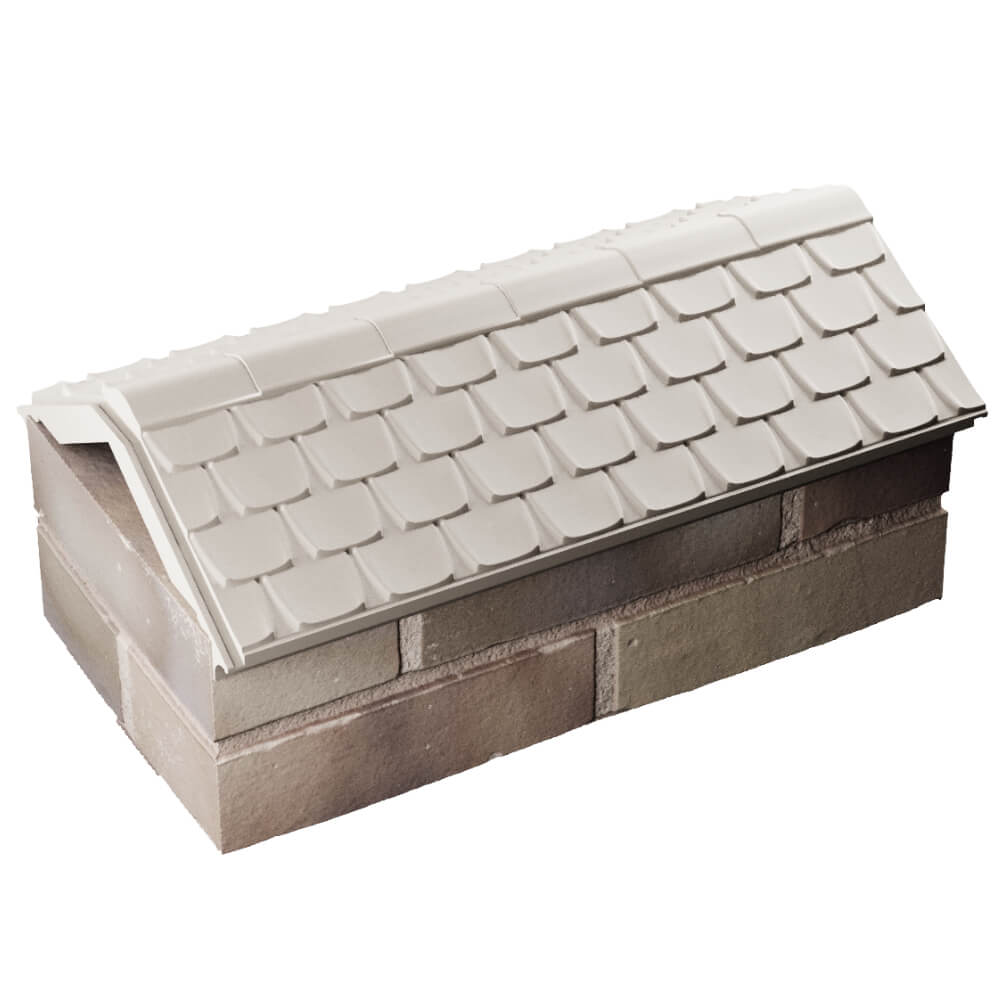 Парапет Zking Эльбрус Бежевый с посадкой на 1 кирпич (255мм) в Хабаровске фото