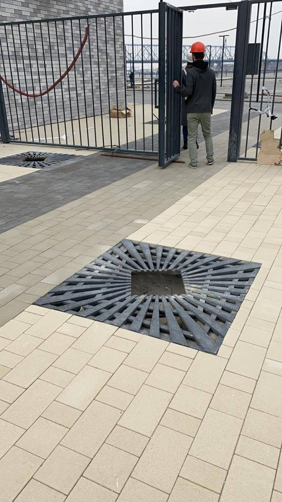 Приствольная решетка для дерева ZKING ATMOSPHERE 1.2х1.2м Черная в Хабаровске фото