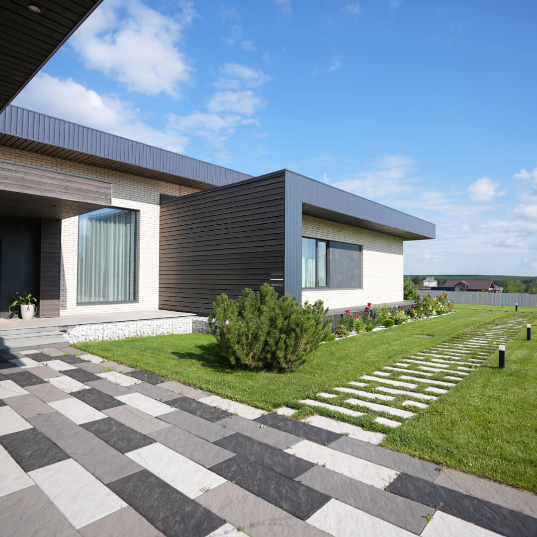 Шаговая плита STONE Графитовый Серый 990х330х55мм в Хабаровске фото