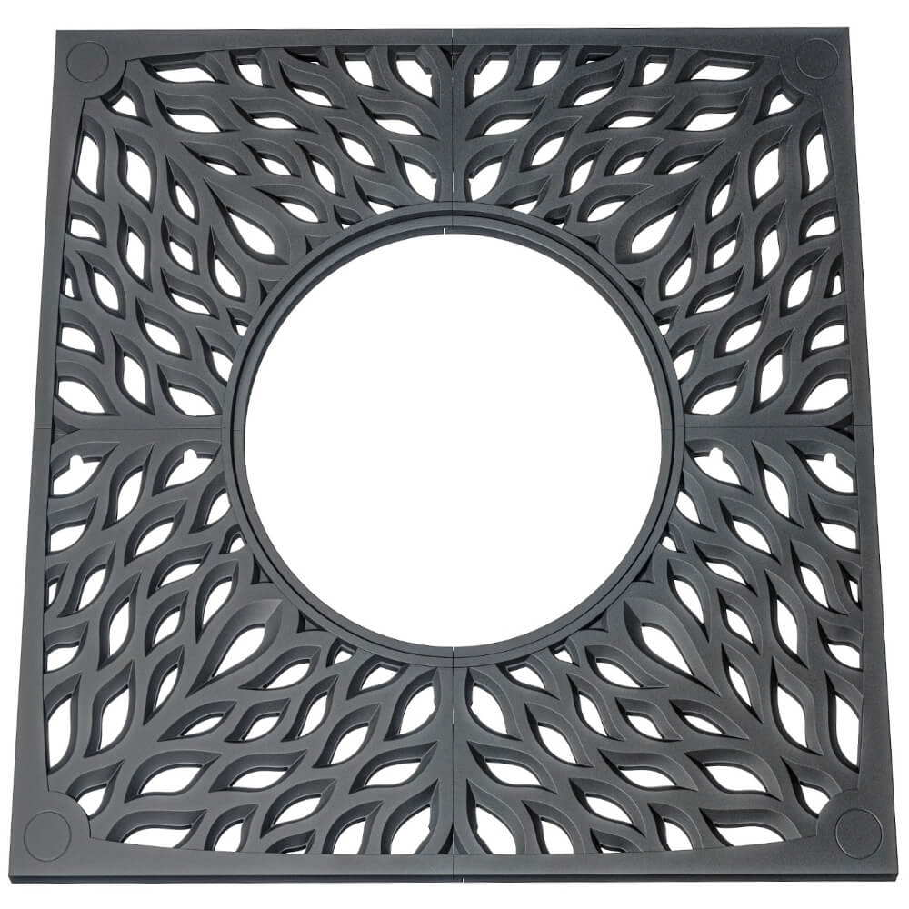 Приствольная решетка для дерева ZKING CRUST 2х2м Черная Хабаровск фото