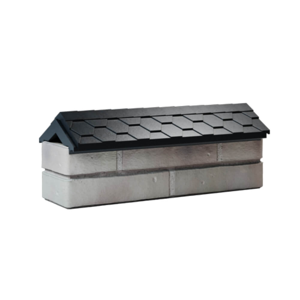 Парапет Zking Эверест Черный с посадкой на 0.5 кирпича (130мм) Хабаровск фото