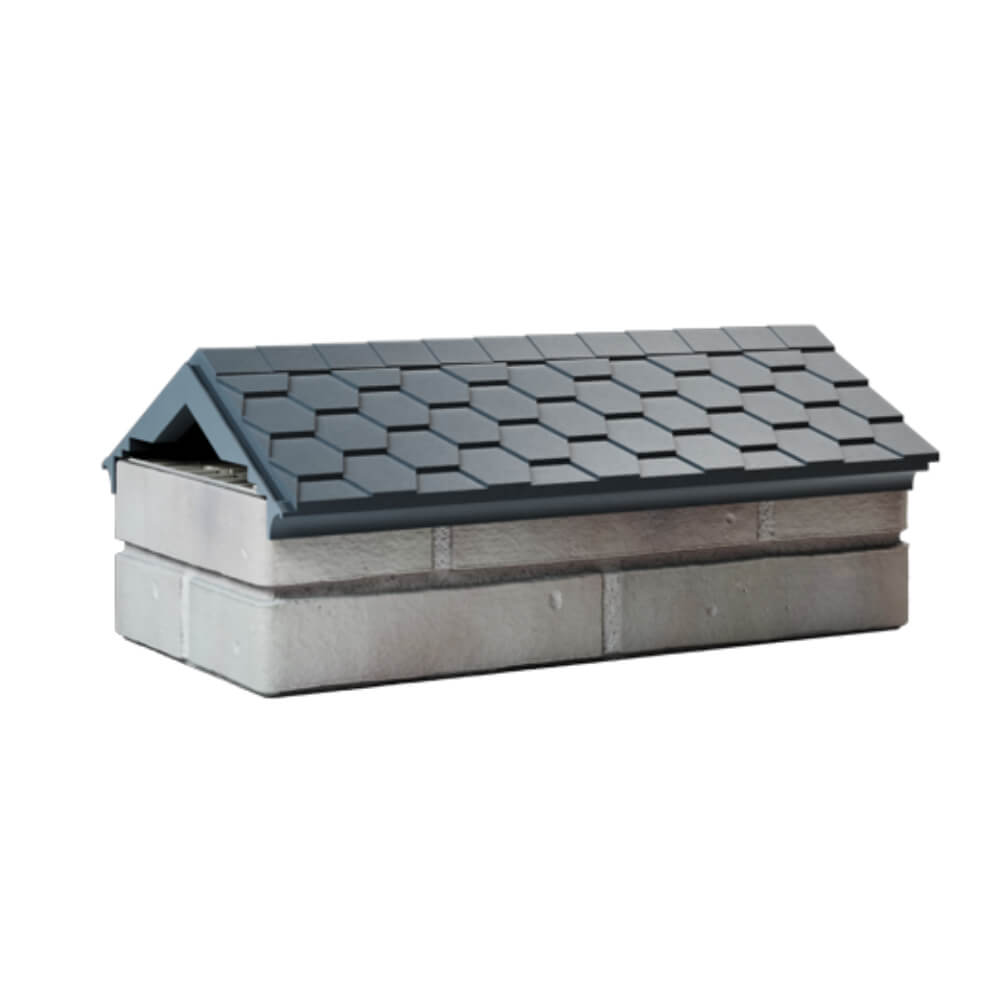 Парапет Zking Эверест Серый с посадкой на 1 кирпич (200/225/255мм) Хабаровск фото