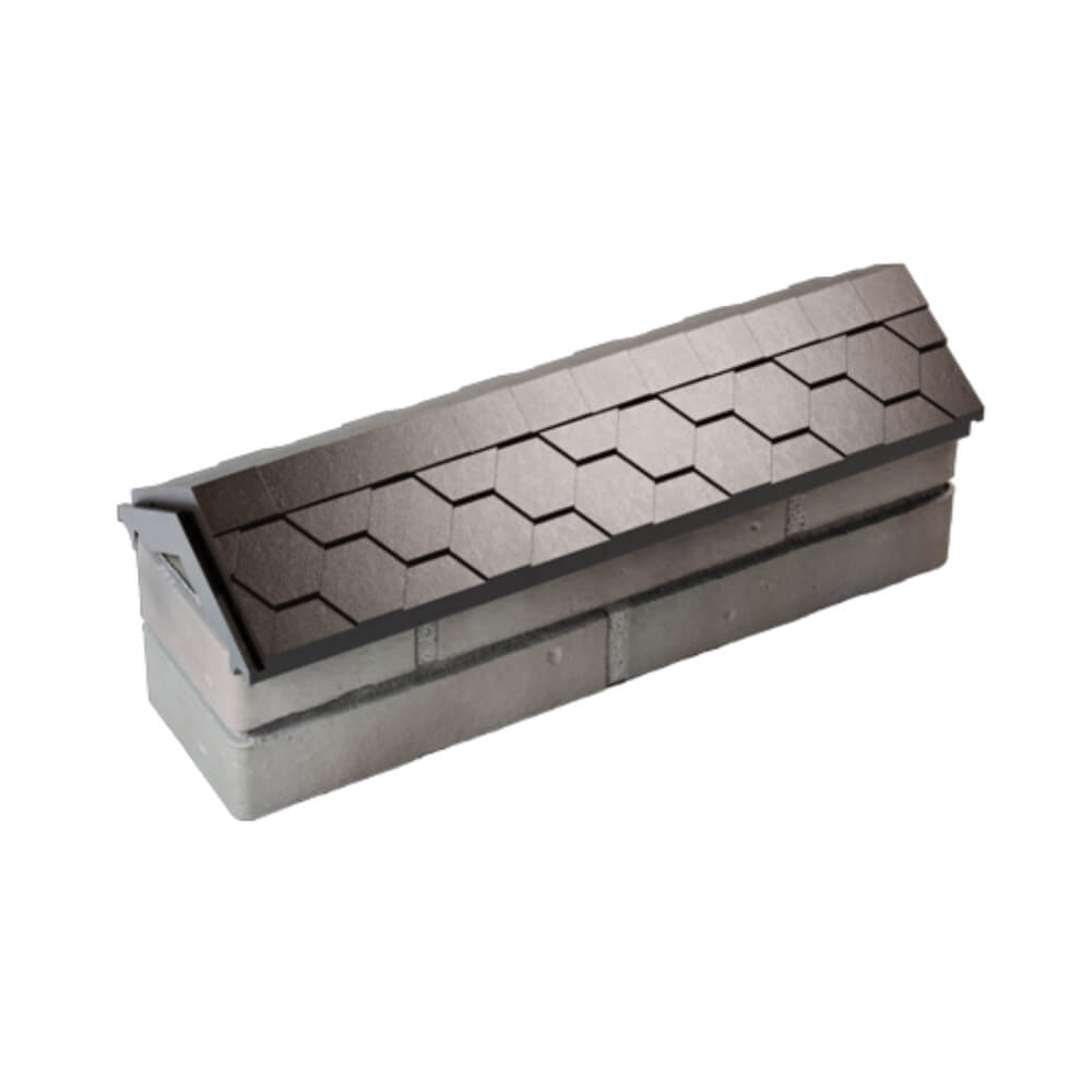 Парапет Zking Эверест Коричневый с посадкой на 0.5 кирпича (130мм) в Хабаровске фото