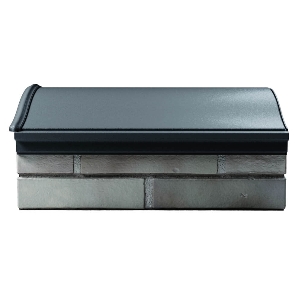 Парапет Zking Монблан Серый посадка на 1.5 кирпича (355/385мм) в Хабаровске фото