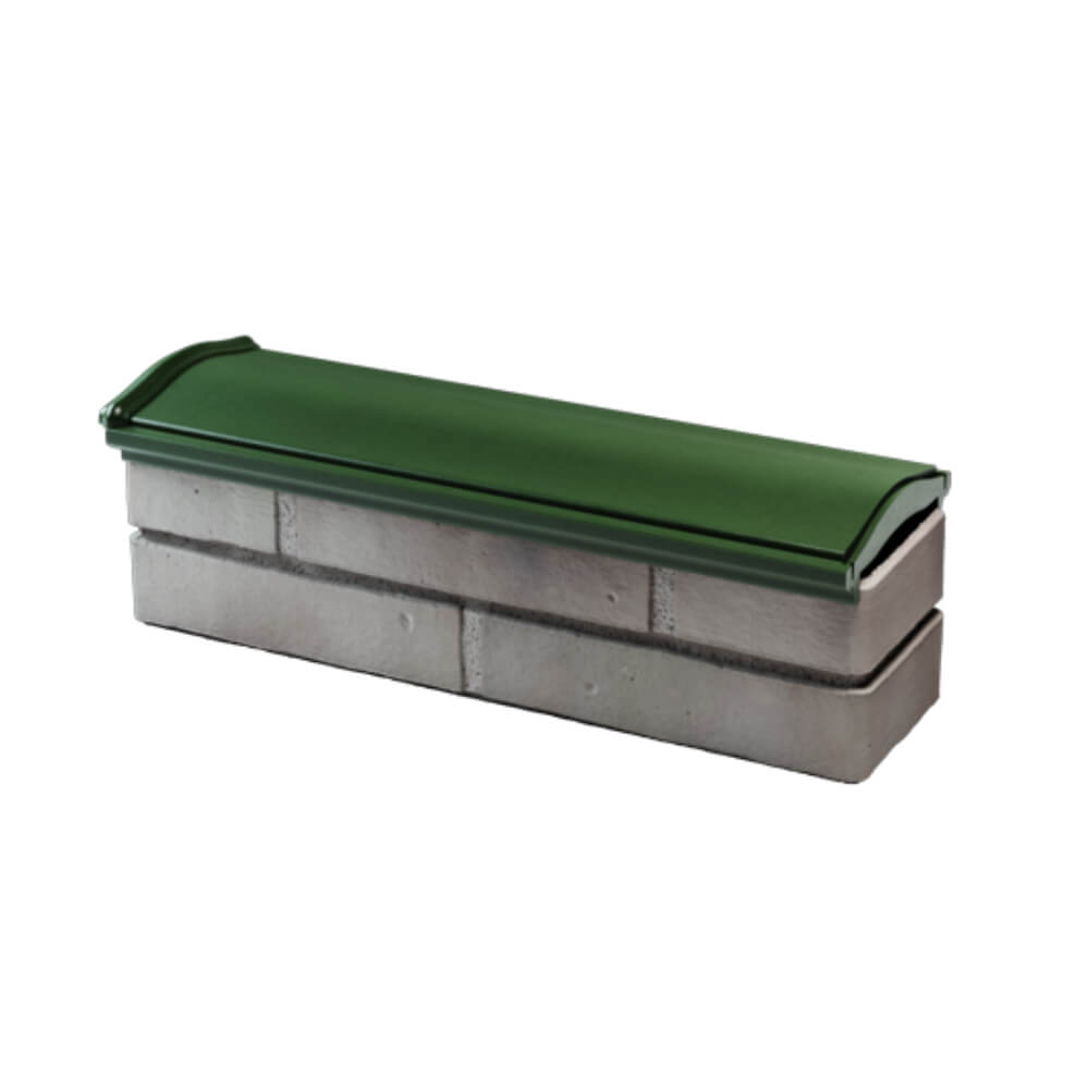 Парапет Zking Монблан Зеленый посадка на 0.5 кирпича (130мм) в Хабаровске фото