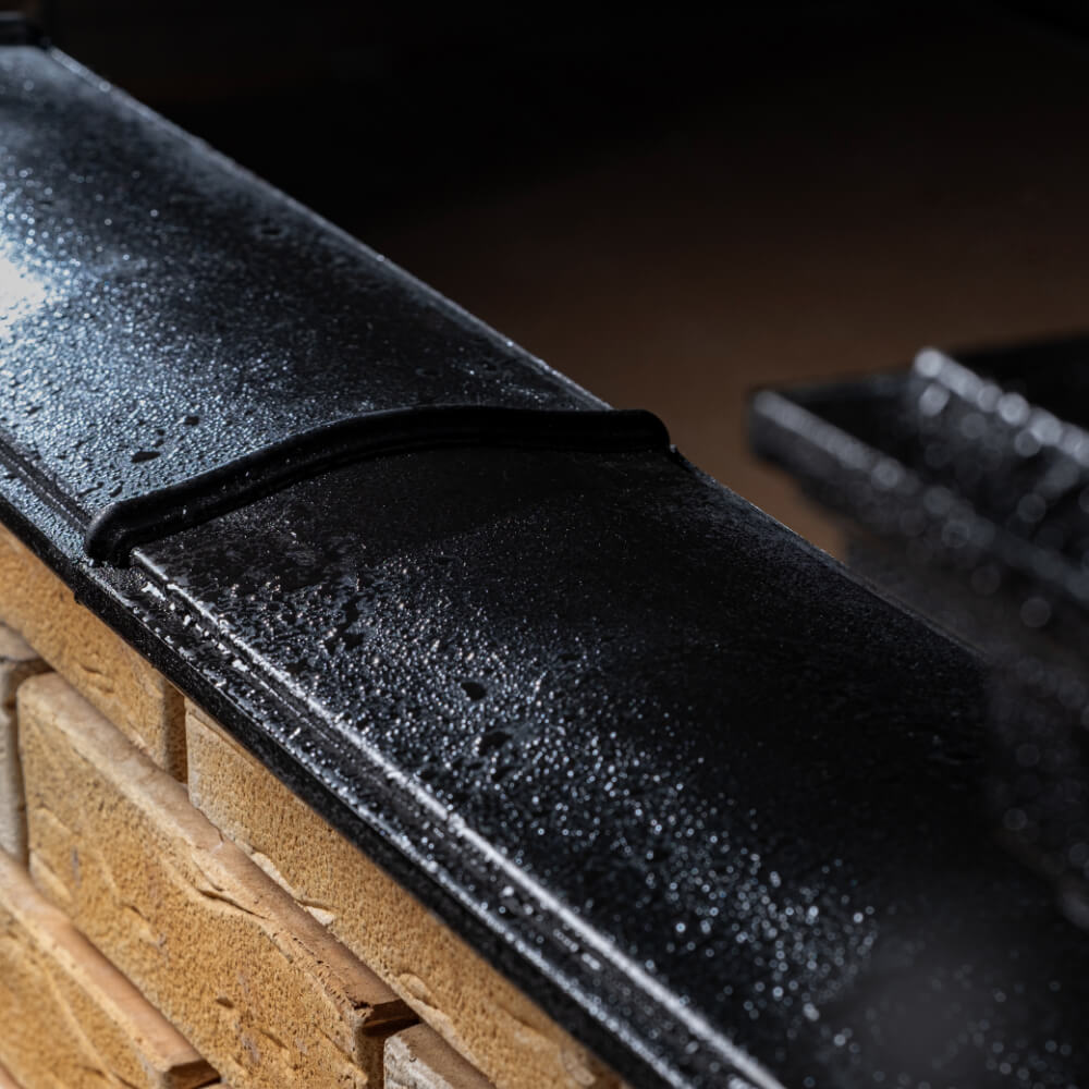 Парапет Zking Монблан Черный посадка на 0.5 кирпича (130мм) в Хабаровске фото