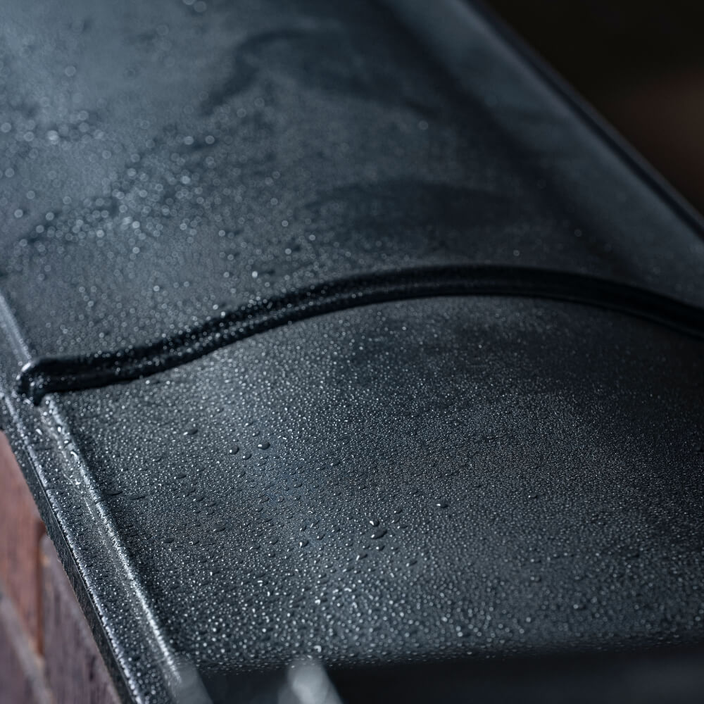 Парапет Zking Монблан Черный посадка на 0.5 кирпича (130мм) в Хабаровске фото