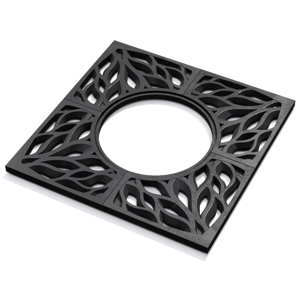 Приствольная решетка для дерева ZKING CRUST 1.2х1.2м Черная в Хабаровске фото