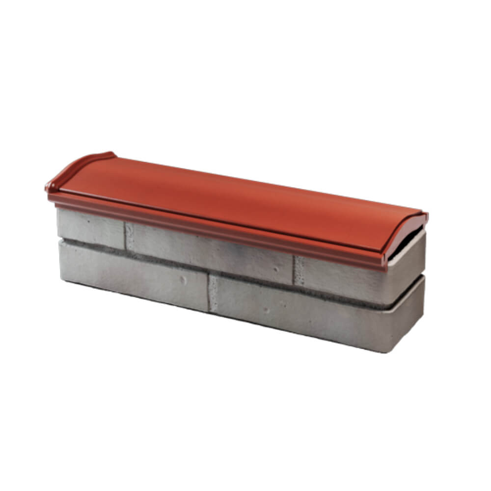 Парапет Zking Монблан Красный посадка на 0.5 кирпича (130мм) в Хабаровске фото