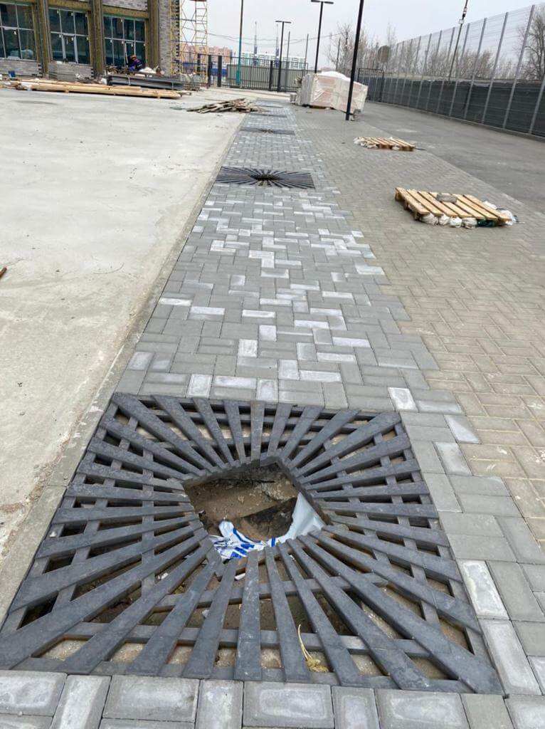 Приствольная решетка для дерева ZKING ATMOSPHERE 1.2х1.2м Черная в Хабаровске фото