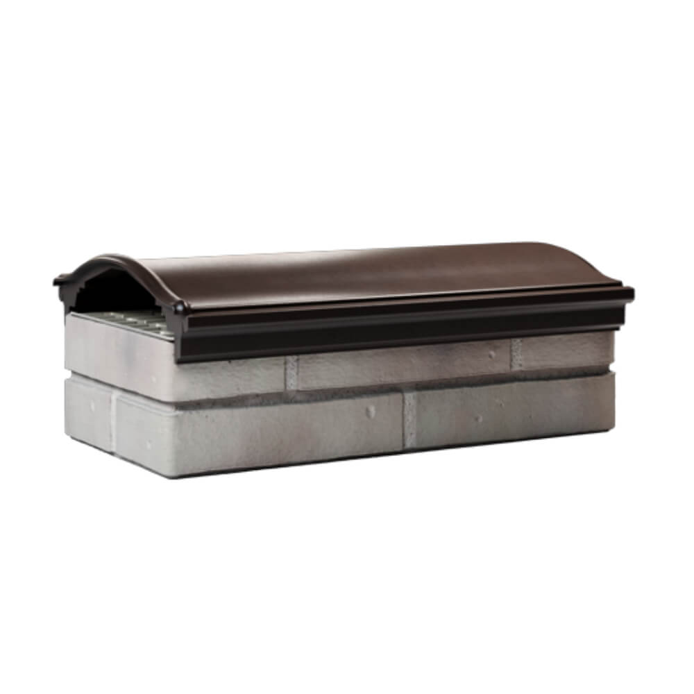 Парапет Zking Монблан Коричневый посадка на 1 кирпич (200/225/255мм) Хабаровск фото