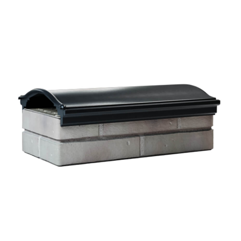 Парапет Zking Монблан Черный посадка на 1 кирпич (200/225/255мм) Хабаровск фото