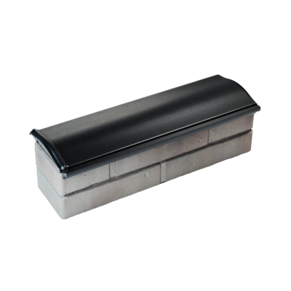 Парапет Zking Монблан Черный посадка на 0.5 кирпича (130мм) в Хабаровске фото