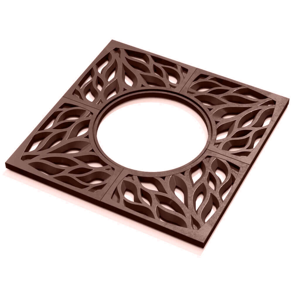 Приствольная решетка для дерева ZKING CRUST 1.2х1.2м Коричневая в Хабаровске фото