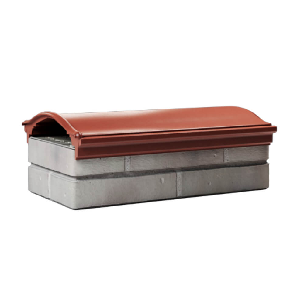 Парапет Zking Монблан Красный посадка на 1 кирпич (200/225/255мм) Хабаровск фото