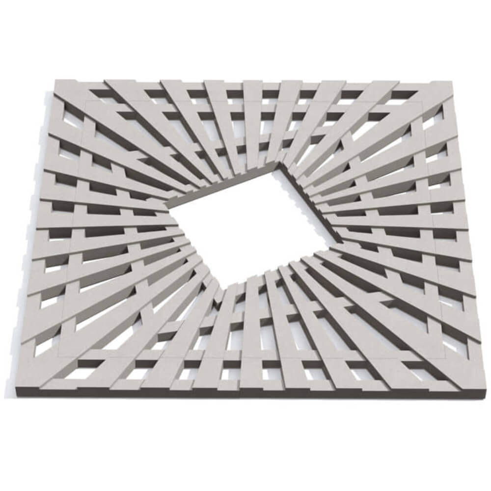 Приствольная решетка для дерева ZKING ATMOSPHERE 1.2х1.2м Бежевая Хабаровск фото