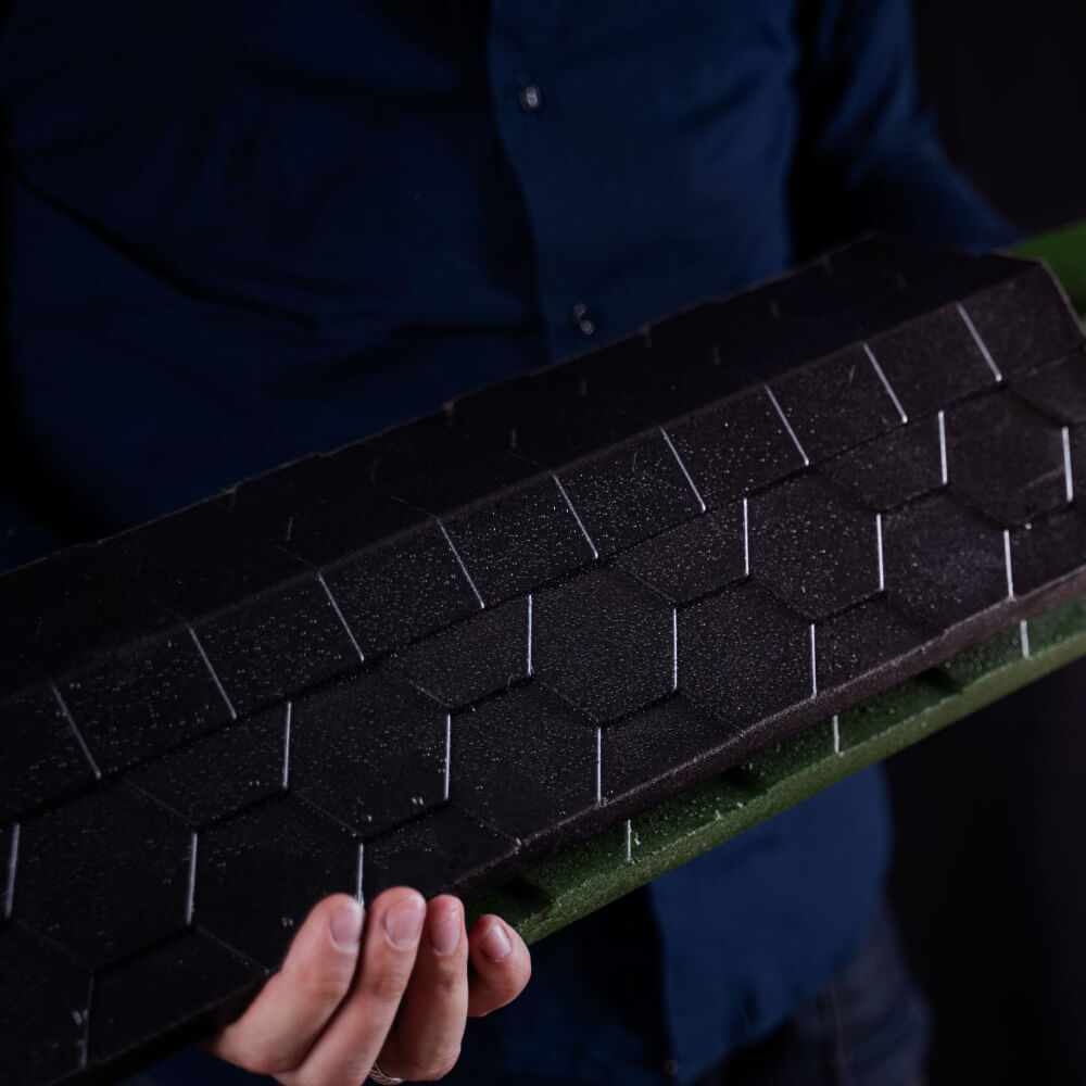 Парапет Zking Эверест Черный с посадкой на 1 кирпич (200/225/255мм) в Хабаровске фото