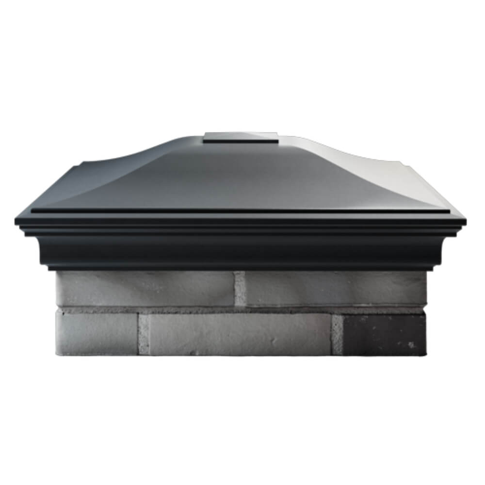 Колпак Zking Монблан Серый на столб 2х2 кирпича (515х515мм) в Хабаровске фото