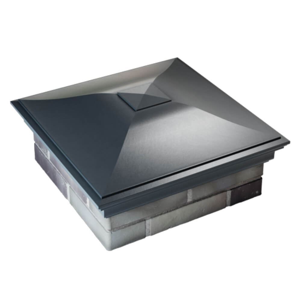 Колпак Zking Монблан Серый на столб 2х2 кирпича (515х515мм) Хабаровск фото