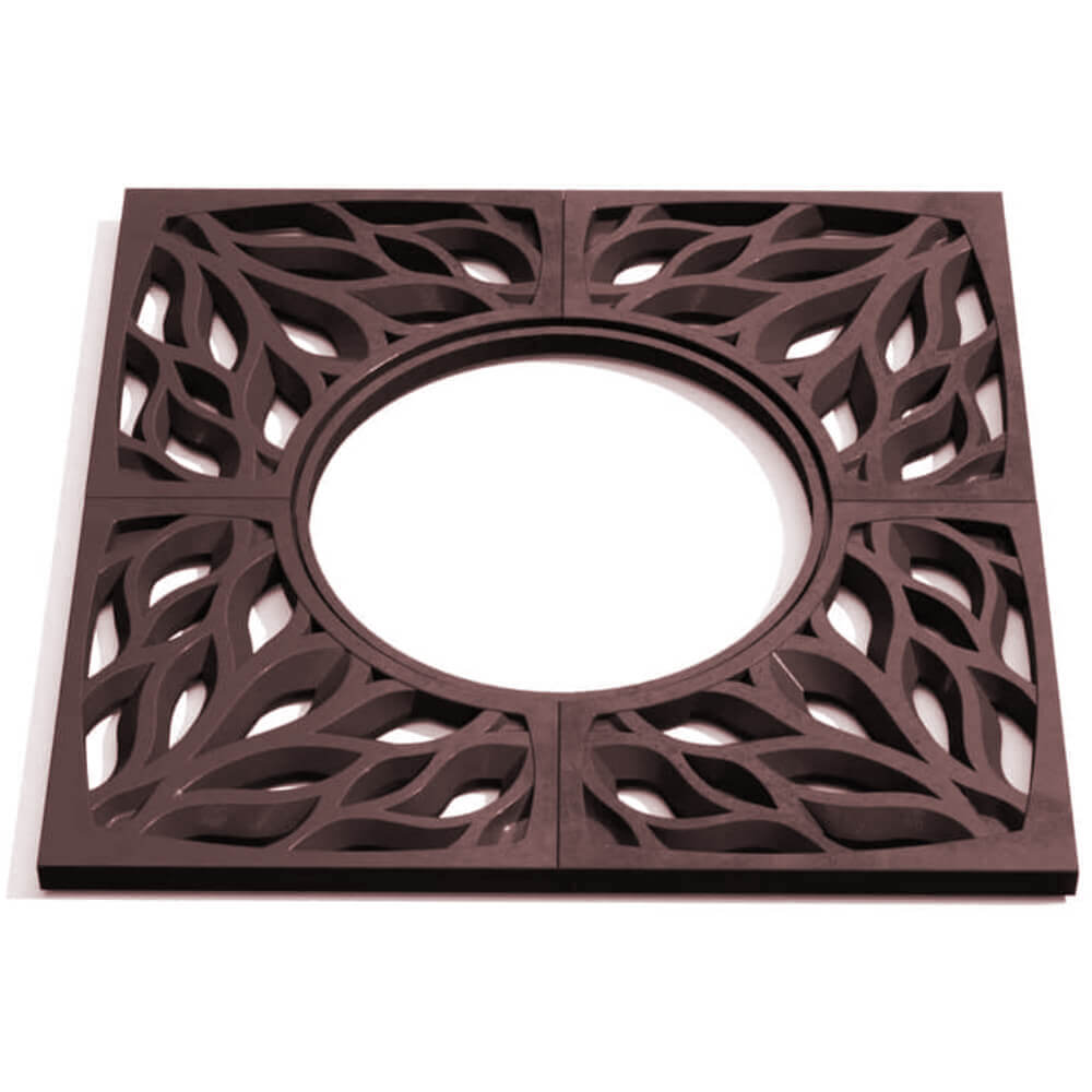 Приствольная решетка для дерева ZKING CRUST 1.2х1.2м Коричневая Хабаровск фото