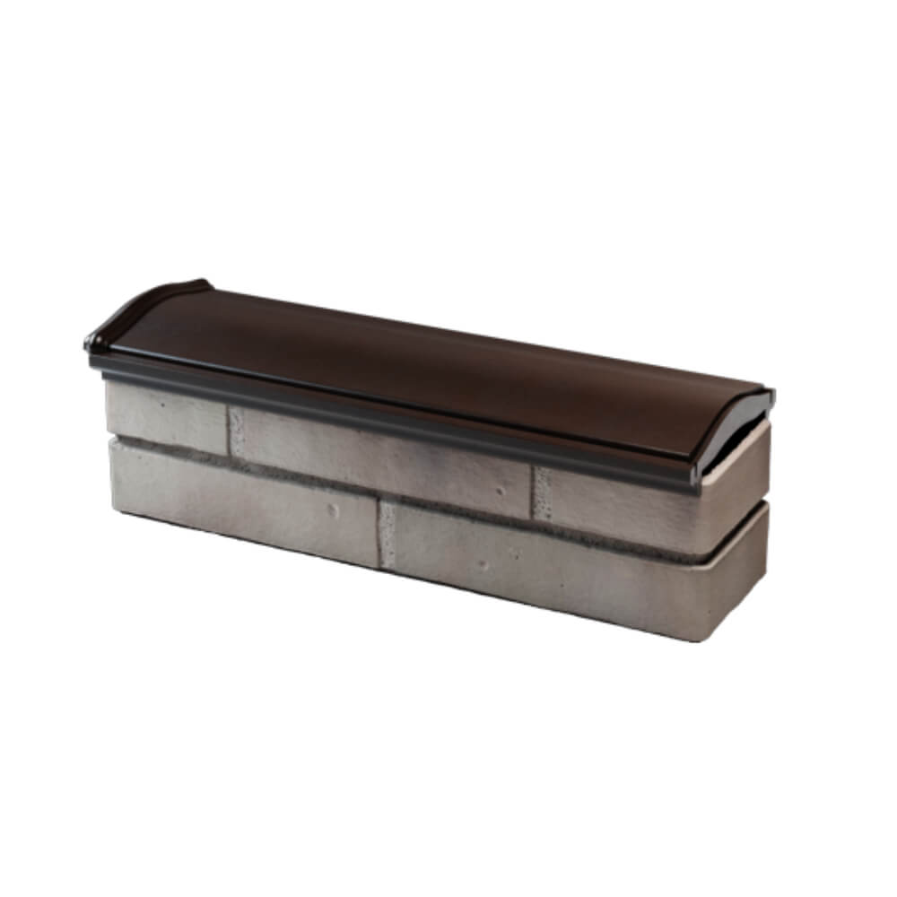 Парапет Zking Монблан Коричневый посадка на 0.5 кирпича (130мм) в Хабаровске фото