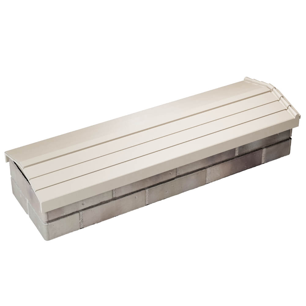 Парапет Zking Бона ХайТек Бежевый посадка на 0.5 кирпича (130мм) в Хабаровске фото