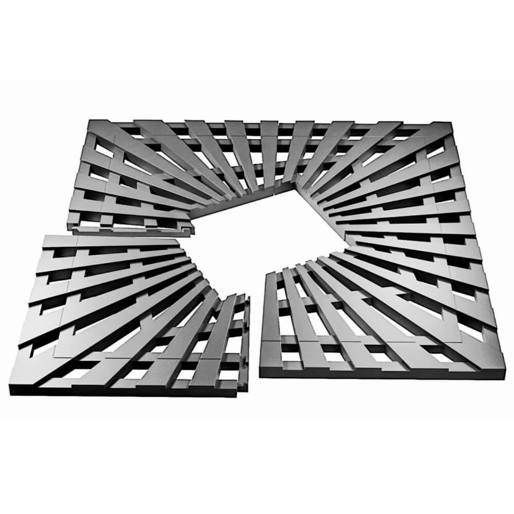 Приствольная решетка для дерева ZKING ATMOSPHERE 1.2х1.2м Серая в Хабаровске фото