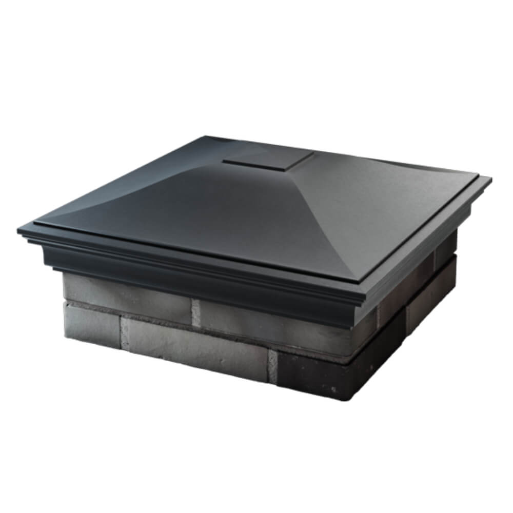 Колпак Zking Монблан Серый на столб 2х2 кирпича (515х515мм) в Хабаровске фото