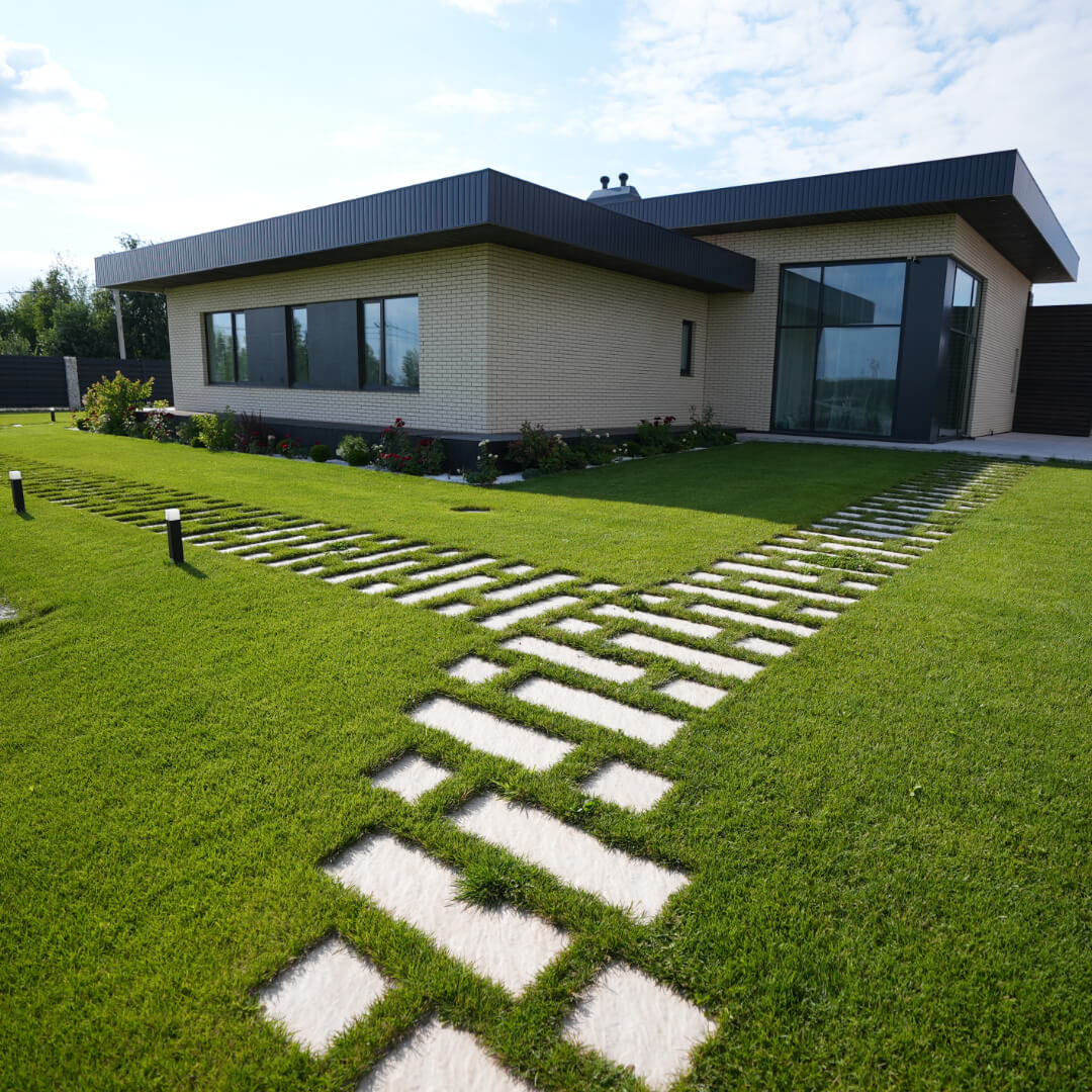 Шаговая плита STONE Графитовый Серый 990х330х55мм в Хабаровске фото