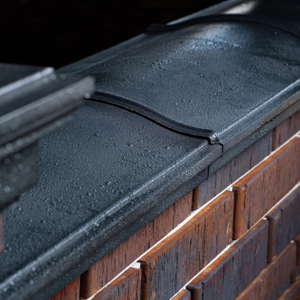 Парапет Zking Монблан Черный посадка на 0.5 кирпича (130мм) в Хабаровске фото