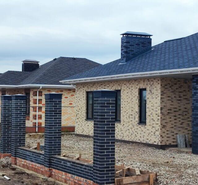 Колпак Zking Бона ХайТек Серый на столб 1.5х1.5 кирпича (385х385мм) в Хабаровске фото