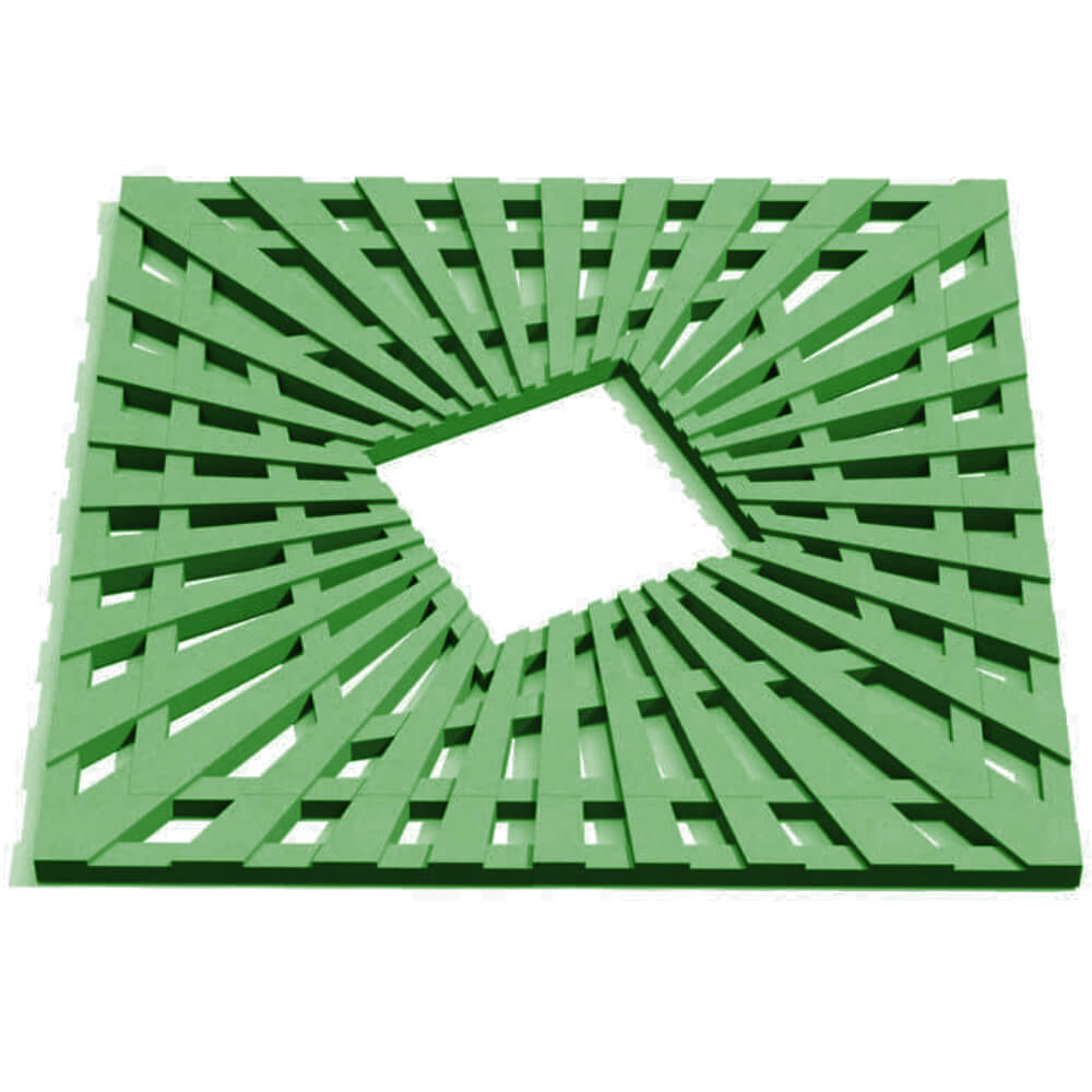 Приствольная решетка для дерева ZKING ATMOSPHERE 1.2х1.2м Зеленая Хабаровск фото