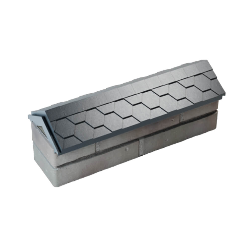 Парапет Zking Эверест Серый с посадкой на 0.5 кирпича (130мм) в Хабаровске фото